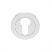 AA1CP - Carlisle Brass Manital Euro Profile Escutcheon (Concealed Fix) Polished Chrome