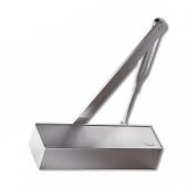 DORMA TS72V EN.2-4 Satin Stainless Steel Overhead Door Closer with Square Cover