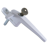 AS10204 - ASEC Cockspur Espag Handle With Spindle - White - RH