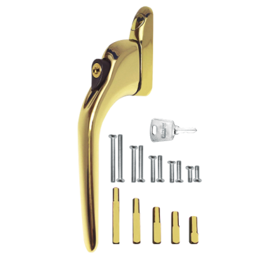 Click Here To Enlarge This Photo Of AS10613 - ASEC Multi-Spindle Espag Handle Repair Kit - Polished Gold