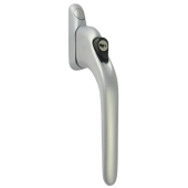 AS11741 - ASEC Espag Inline Handle With Spindle - Silver - 40mm Spindle