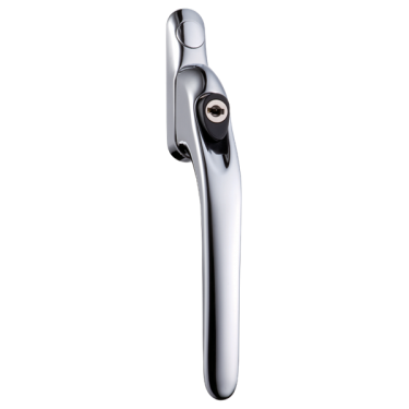 Click Here To Enlarge This Photo Of AS11744 - ASEC Espag Inline Handle With Spindle - Chrome - 40mm Spindle