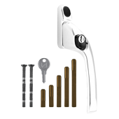 CH30005 - CHAMELEON Adaptable Multi Spindle Offset Window Espag Handle - White - RH