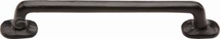 FB376 152 M.Marcus Black Iron Rustic Cabinet Pull Traditional Design 152mm ctc