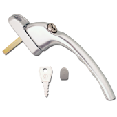 L15325 - HOPPE Tokyo UPVC Espag Handle Inline ID237/1171 - Silver