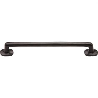 Click Here To Enlarge This Photo Of FB376 254 M.Marcus Black Iron Rustic Cabinet Pull Traditional Design 254mm ctc