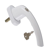 L17397 - HOPPE UPVC Espag Handle Inline 0710S/U26 - White