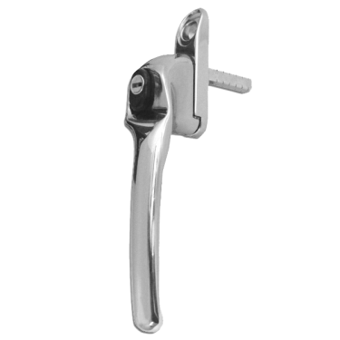 Click Here To Enlarge This Photo Of L18485 - FAB & FIX Connoisseur Offset Espag Handle - LH - Silver