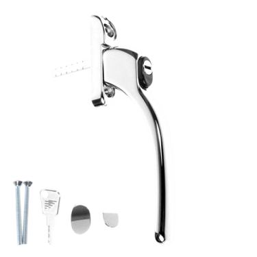 Click Here To Enlarge This Photo Of L18487 - FAB & FIX Connoisseur In Line Espag Handle - Chrome