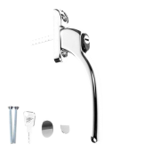 L18487 - FAB & FIX Connoisseur In Line Espag Handle - Chrome