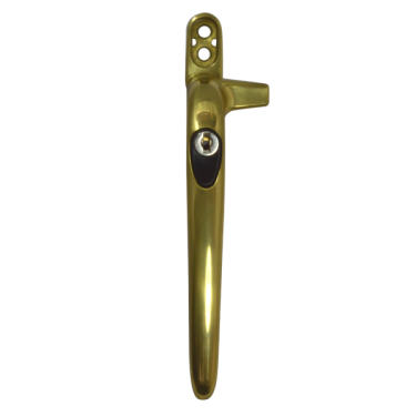 Click Here To Enlarge This Photo Of L18501 - SECURISTYLE Virage Offset Cockspur Espag Handle - 21mm - LH - Locking - Gold