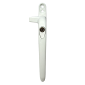 L18504 - SECURISTYLE Virage Offset Cockspur Espag Handle - 21mm - RH - Locking - White