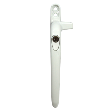 Click Here To Enlarge This Photo Of L18505 - SECURISTYLE Virage Offset Cockspur Espag Handle - 21mm - LH - Locking - White