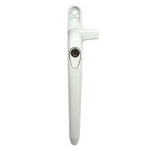 L18505 - SECURISTYLE Virage Offset Cockspur Espag Handle - 21mm - LH - Locking - White