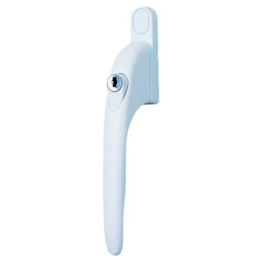 Click Here To Enlarge This Photo Of L23592 - YALE YWHLCK40N Espag Inline Window Handle - White