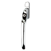 L23593 - YALE YWHLCK40N Espag Inline Window Handle - Polished Chrome