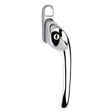 Click Here To Enlarge This Photo Of L23596 - YALE YWHLCK40 Espag Offset Window Handle - RH - Polished Chrome