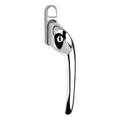 L23596 - YALE YWHLCK40 Espag Offset Window Handle - RH - Polished Chrome