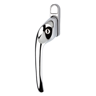 Click Here To Enlarge This Photo Of L23599 - YALE YWHLCK40 Espag Offset Window Handle - LH - Polished Chrome