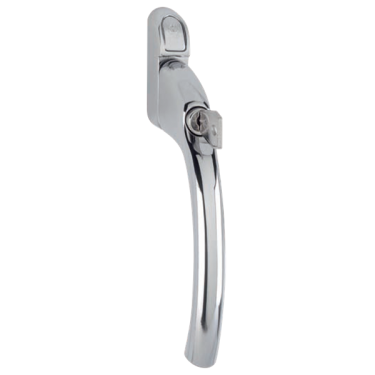 Click Here To Enlarge This Photo Of L23927 - HOPPE Tokyo UPVC Espag Handle Inline ID237/1171 - Polished Chrome