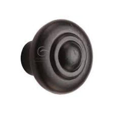 Click Here To Enlarge This Photo Of FB3985 38 M.Marcus Black Iron Rustic Cabinet Knob Bead Design 38mm