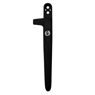 Click Here To Enlarge This Photo Of L25663 - SECURISTYLE Virage Offset Cockspur Espag Handle - 9mm - RH - Locking - Black
