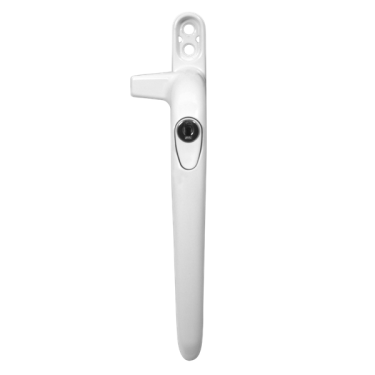 Click Here To Enlarge This Photo Of L25667 - SECURISTYLE Virage Offset Cockspur Espag Handle - 9mm - RH - Locking - White