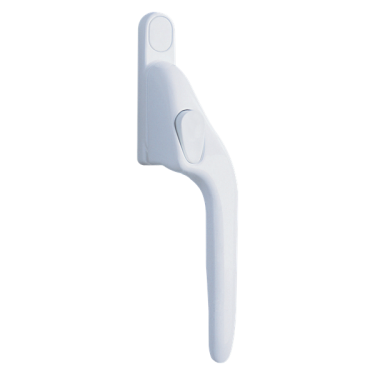Click Here To Enlarge This Photo Of L25688 - SECURISTYLE Virage Espagnolette Offset Handle - 20mm - RH - Non-Locking - White
