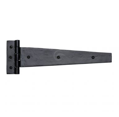 Click Here To Enlarge This Photo Of FB414 381 M.Marcus Black Iron Rustic Strap Hinge 15" (Pair)
