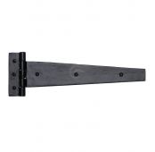 FB414 381 M.Marcus Black Iron Rustic Strap Hinge 15" (Pair)
