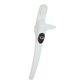 L30179 - ERA Charisma Inline Cockspur Locking Espag Handle - 12mm LH Locking White