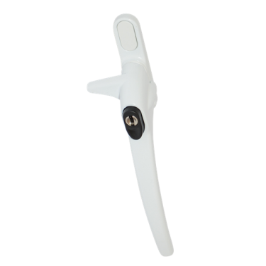 Click Here To Enlarge This Photo Of L30180 - ERA Charisma Inline Cockspur Locking Espag Handle - 12mm RH Locking White