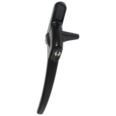 Click Here To Enlarge This Photo Of L30185 - ERA Charisma Inline Cockspur Locking Espag Handle - 21mm LH Locking Black