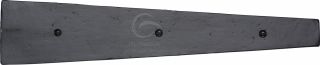 FB416 400 M.Marcus Black Iron Rustic Dummy Strap Hinge 15 ¾"