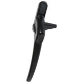 L30199 - ERA Charisma Inline Cockspur Non Locking Espag Handle - 21mm LH Non Locking Black