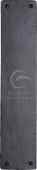 FB431 M.Marcus Black Iron Rustic Fingerplate 305x64mm