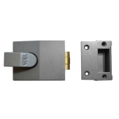 4372 - YALE 81 Rollerbolt Nightlatch 60mm Dull Metal Grey Case Only