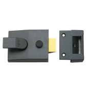 4376 - YALE 89 Deadlocking Nightlatch 60mm Dull Metal Grey Case Only