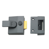 8126 - YALE 84 Non-Deadlocking Nightlatch 40mm Dull Metal Grey Case Only