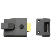 L10073 - YALE 91 Non-Deadlocking Nightlatch 60mm Dull Metal Grey Case Only