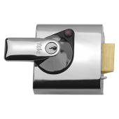 L11725 - YALE PBS1 Auto Deadlocking Nightlatch 60mm Polished Chrome