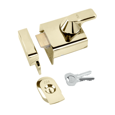 Click Here To Enlarge This Photo Of L25802 - YALE PBS3 Auto Deadlocking Nightlatch 60mm Brasslux