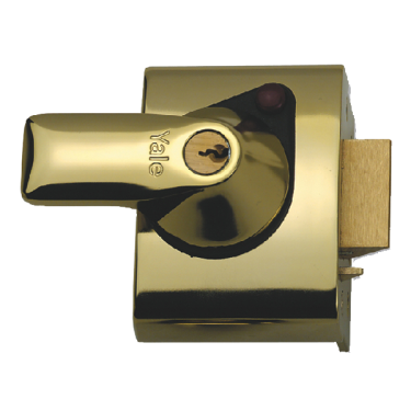 Click Here To Enlarge This Photo Of L2737 - YALE PBS2 Auto Deadlocking Nightlatch 40mm Brasslux