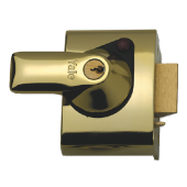 L2737 - YALE PBS2 Auto Deadlocking Nightlatch 40mm Brasslux