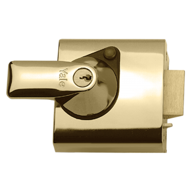 Click Here To Enlarge This Photo Of L2738 - YALE PBS1 Auto Deadlocking Nightlatch 60mm Brasslux