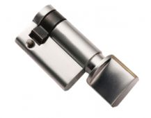 CYA70445SC - Carlisle Brass Eurospec Euro Profile Single Thumbturn 45mm (35/10) Satin Chrome