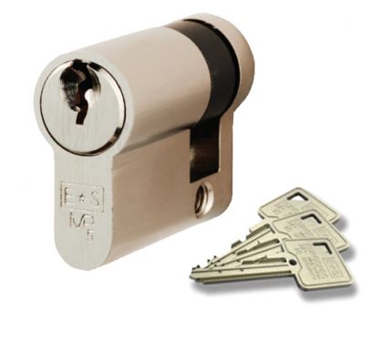 Click Here To Enlarge This Photo Of CYA71145SC - Carlisle Brass Eurospec - Euro Single Cylinder 45mm Satin Chrome