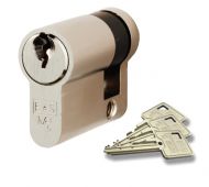 CYA71145SC - Carlisle Brass Eurospec - Euro Single Cylinder 45mm Satin Chrome