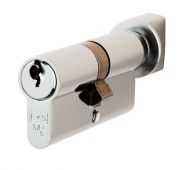 CYA71370PC - Carlisle Brass Eurospec - 5 Pin Euro Standard Turn Cylinder Turn 70mm Polished Chrome