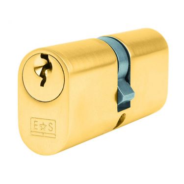 Click Here To Enlarge This Photo Of CYA72270PB - Carlisle Brass Eurospec - 5 Pin Oval Double Cylinder 70mm Polished Brass